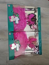 2 Mattel Happy Holidays Barbie
