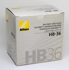 Nikon HB-36 paraluce originale per AF-S 70/300 G VR nuovo in scatola