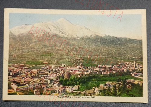 Cartolina peveragno cuneo - -,