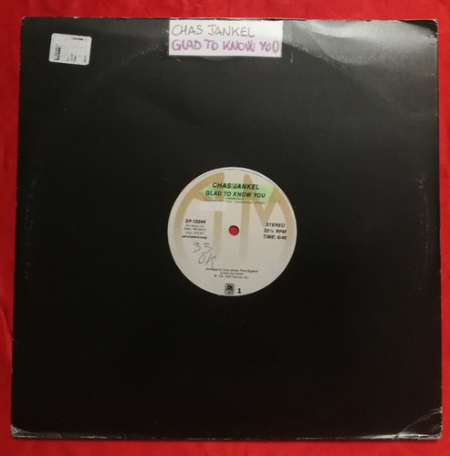 Chas jankel glad know - chas,