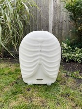 Valigia Trolley Alexander McQueen X Samsonite Bianca "Ribcage Hero" - LEGGI