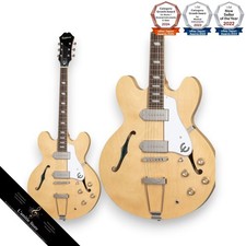 Epiphone Casino Natural Chitarra elettrica modello SemiHollow Jazz Blues