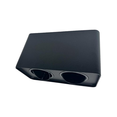 Porta faretto doppio - , supporto
