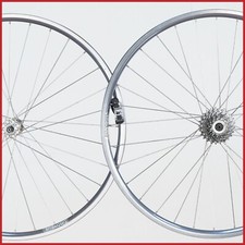 CAMPAGNOLO AMBROSIO BALANCE 700C SET RUOTE 9 MARCE COPERTONCINO VINTAGE 28 RUOTE 32