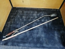 Bruciatore cannello a GAS in ottone becco da Ømm76  lungo100cm x catrame lancia