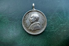 MEDAGLIA 1893 GIUBILEO EPISCOPALE PAPA LEONE XIII  50° VESCOVO - Ø31mm - Argento