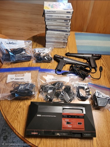 Sega master system controls - master, &