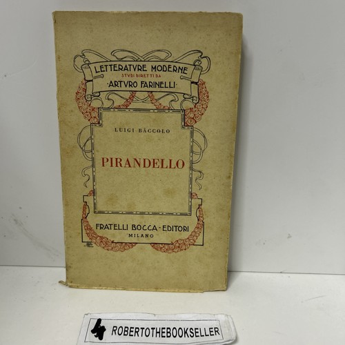 Pirandello baccolo luigi - baccolo,