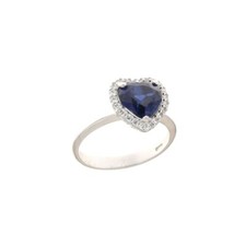 Anello in oro bianco 18 Kt