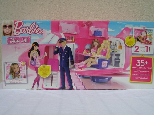 Glam jet barbie aereo - glam,
