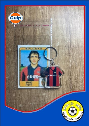 Portachiavi maglia bologna - maglia,