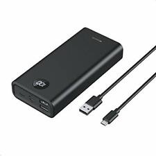 Power Bank Universale BCMASTER 20000 mAh – Carica Veloce, Nero o Blu