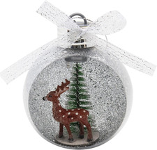 Palla Di Neve Luminosa a Renna