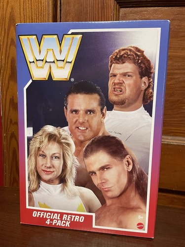 Wwe mattel retro pack - mattel,