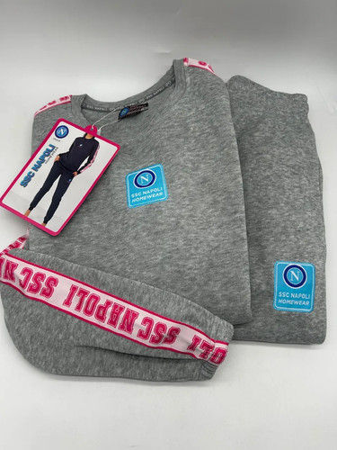 Tuta donna felpa giro collo - tuta,