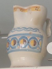 ELEGANTE ANTICA BROCCA IN CERAMICA PUGLIESE 