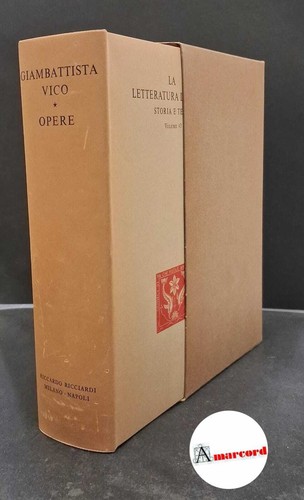 Vico giambattista opere - vico,