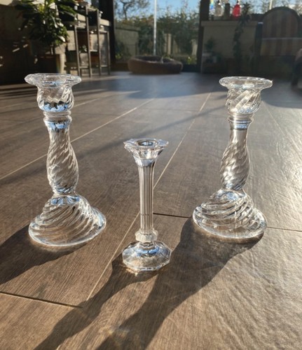 Candelabri vetro vintage - vetro,