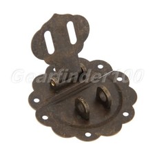 Set lucchetto baule bauletto portagioie elegante utile serratura chiusura chiave ferramenta