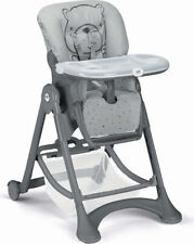 Cam Seggiolone Pappa 6-36 Mesi Reclinabile con Ruote Grigio Teddy - Campione