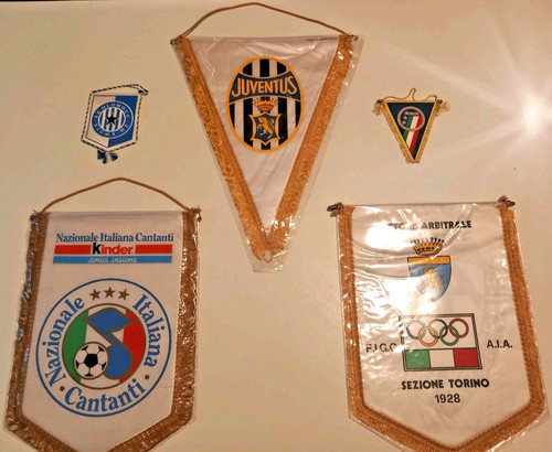 Lotto gagliardetti calcio - gagliardetti,