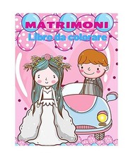 Matrimonio libro colorare - matrimonio,
