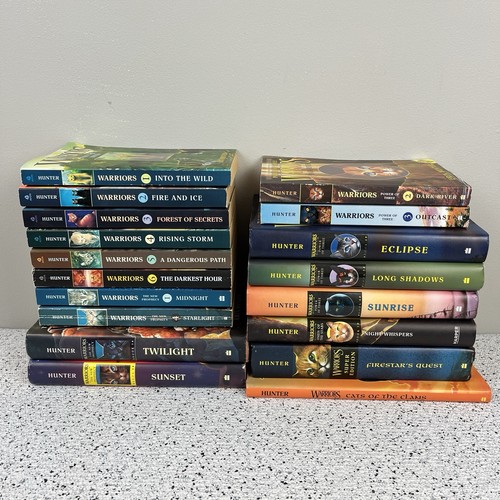 Warriors cat book lot - book,
