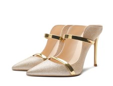 Pantofole donna punta - donna, tacco