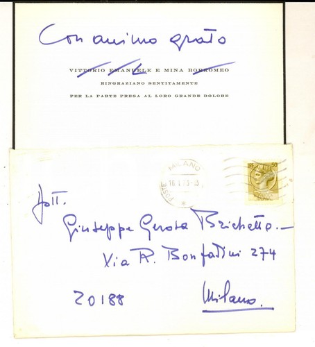 1973 milano ringraziamento - 1973,