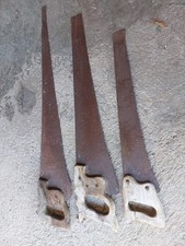 3 Antiche Seghe A Mano Per