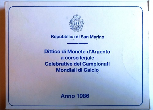 San marino 1986 dittico - san,