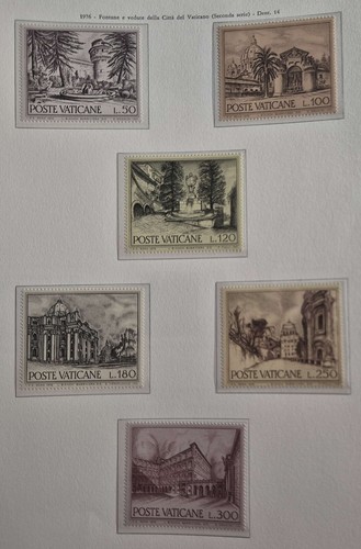 1976 vaticano fontane e - -,