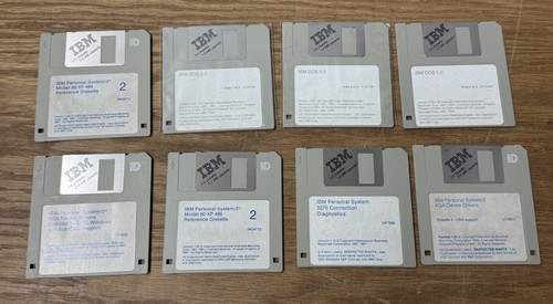 Floppy disk ibm vintage lotto - disk,