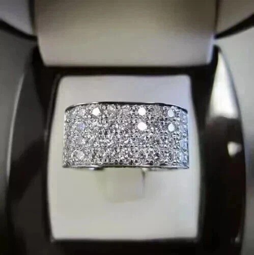 Anello uomo argento - , diamante