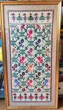 Arazzo sardo. Tessitura telaio