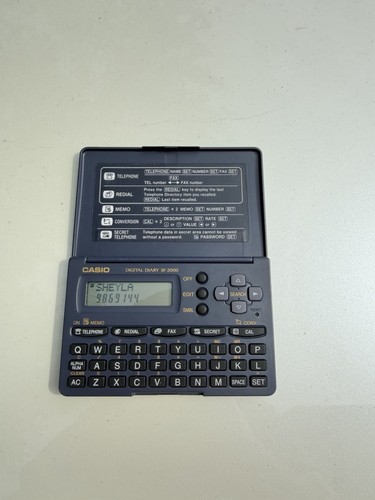Casio 2000 diario digitale - casio,