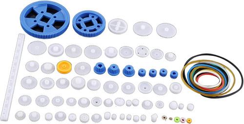 Set ingranaggi plastica - set, in