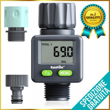 Contatore Contalitri Controllo del Consumo dell'Acqua da attaccare al rubinetto