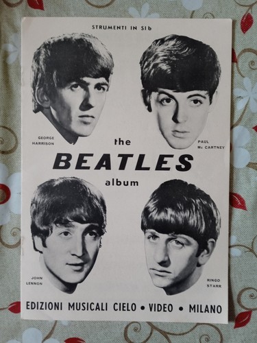 Spartito musicale beatles - beatles, in