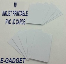 10 Plastic PVC ID CARD stampabile su stampante inkjet compatibile