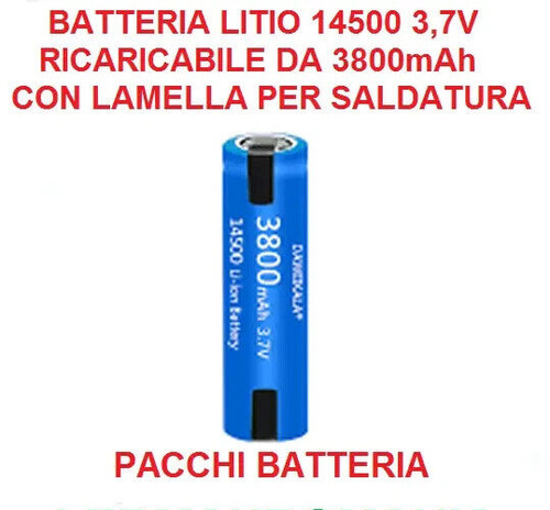 Batteria litio ricaricabile - batteria,