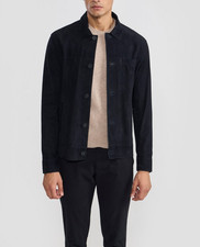 Giacca Camicia Uomo Pelle