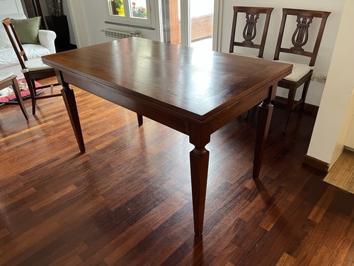 Tavolo allungabile legno arte - tavolo,