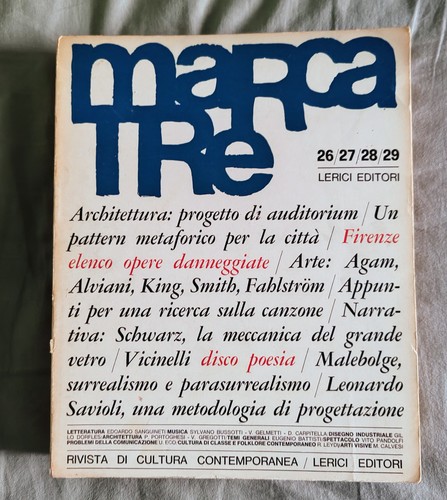 Marcatre 29 con - 26/27/28/29, (con