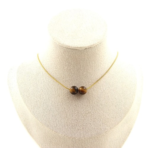 Collana perle occhio - collana,