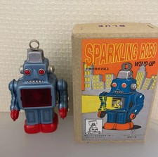 Robot di latta vintage made in