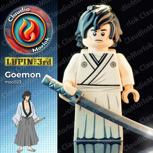Lego goemon arsenio lupin - lego,
