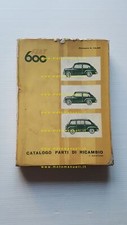 FIAT 600 - Multipla -Taxi 1961 catalogo ricambi MOTORE originale non carrozzeria