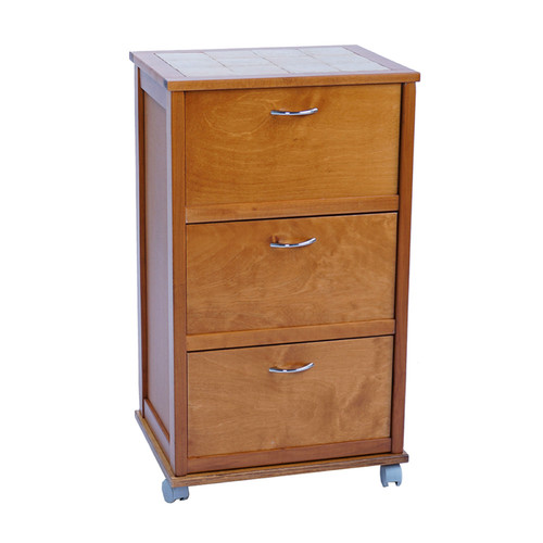 Carrello mobiletto con ante - , a