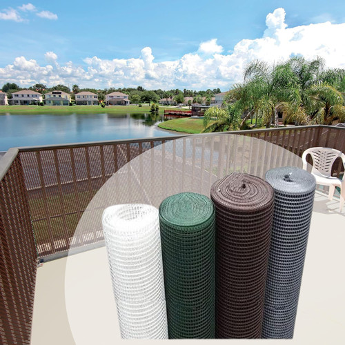 Rete plastica per balcone - in,